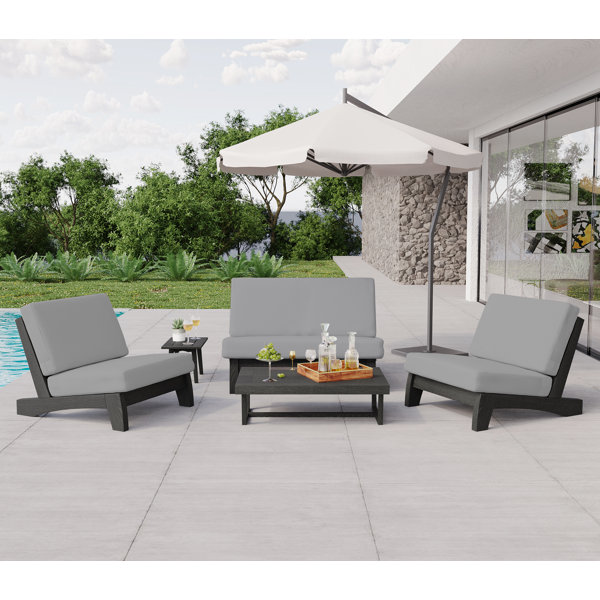 Ebern Designs Caprisha 4 - Person Outdoor Seating Group - Wayfair Canada
